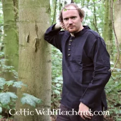 Leonardo Carbone Soldatenhemd, Zwart