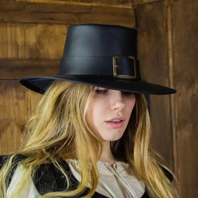 Rawblade Solomon Kane Hoed, Zwart - Afbeelding 6