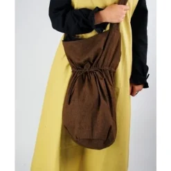 Leonardo Carbone Textielen Schoudertas, Zwart