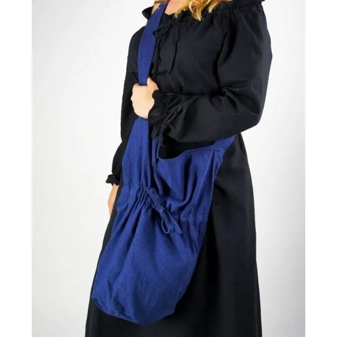 Leonardo Carbone Textielen Schoudertas, Zwart - Afbeelding 4