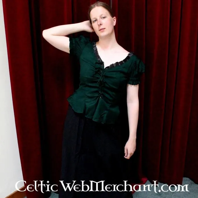 Leonardo Carbone Top Marta Groen - Afbeelding 4