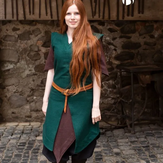 Burgschneider Tuniek Meril, Wol, Groen