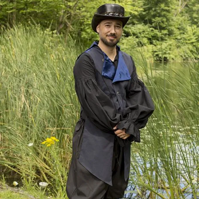 Epic Armoury Vest Dorian, Blauw - Afbeelding 4