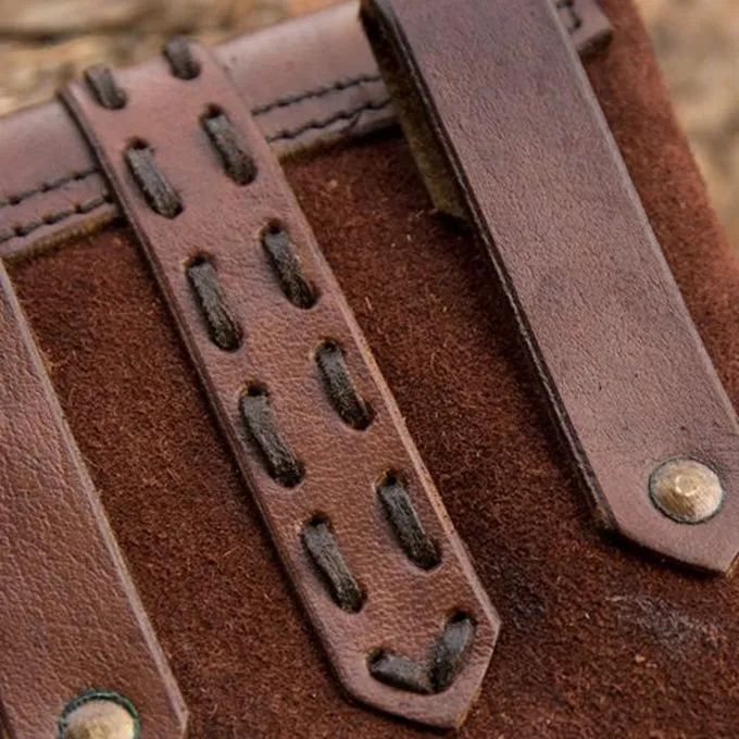 Epic Armoury Vierkante Buidel Raymond, Bruin - Afbeelding 3