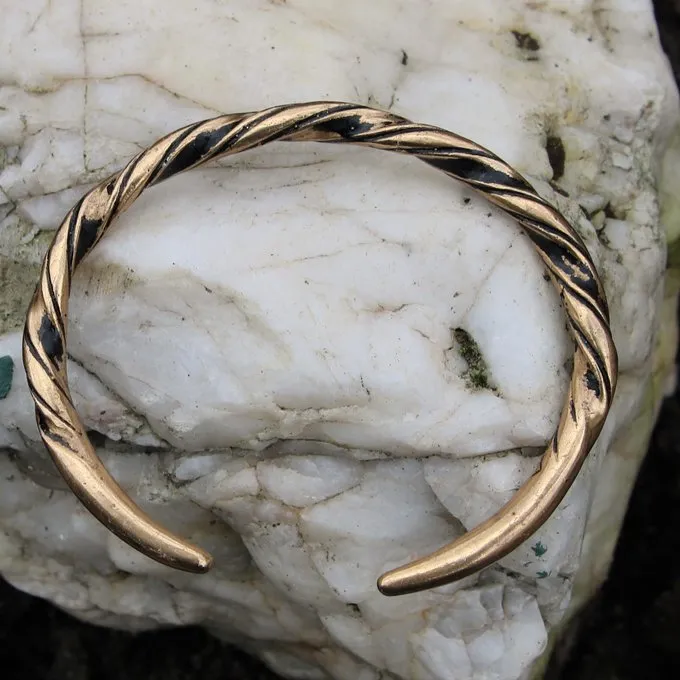 Viking Armband Danelaw, Brons - Afbeelding 2