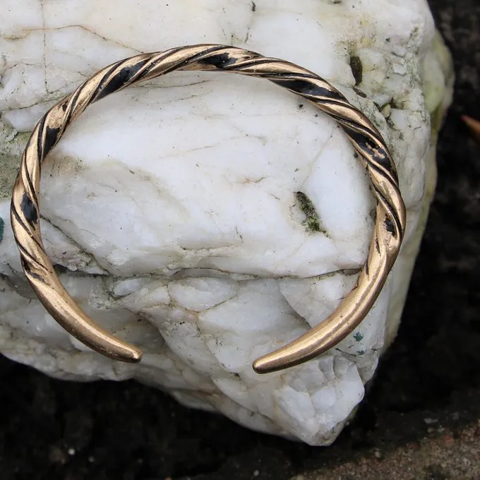 Viking Armband Danelaw, Brons - Afbeelding 4