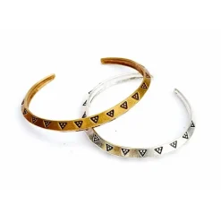 Viking Geldarmband (sog), XL, Verzilverd