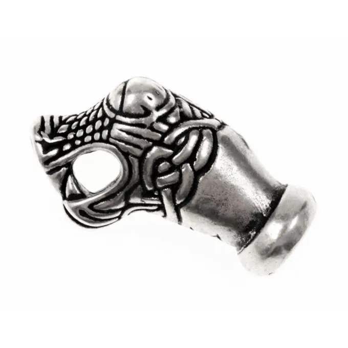 Viking Kettingeinde Oseberg, Verzilverd, Prijs Per Stuk - Afbeelding 2