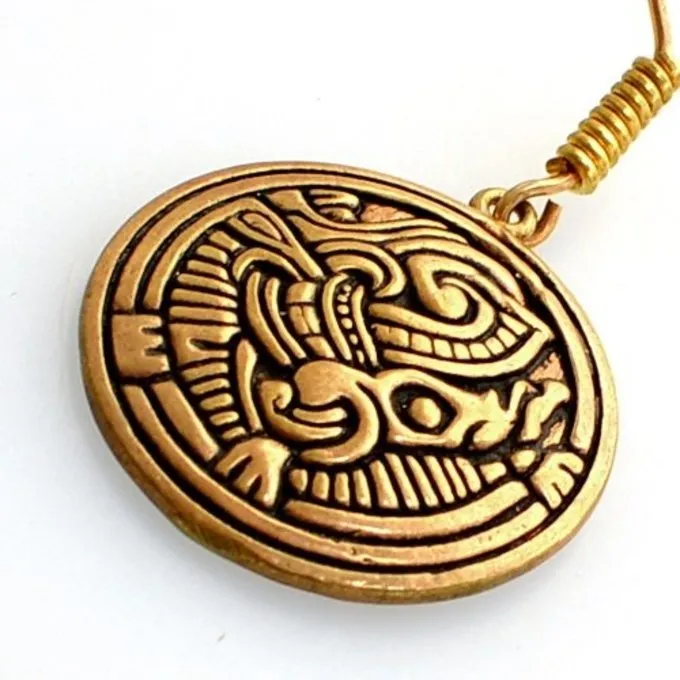 Viking Oorbellen Birka, Brons