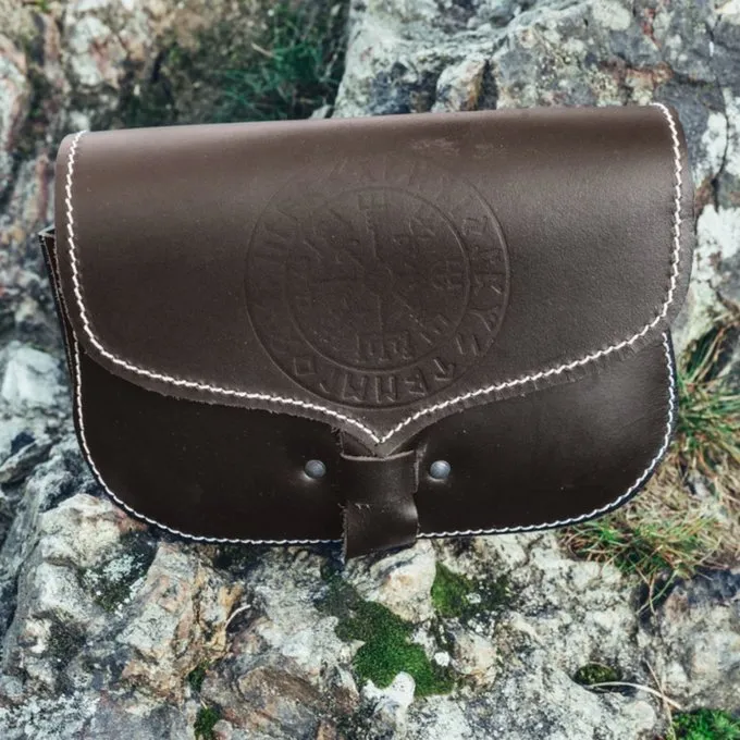 Leonardo Carbone Viking Tas Vegvisir, Bruin