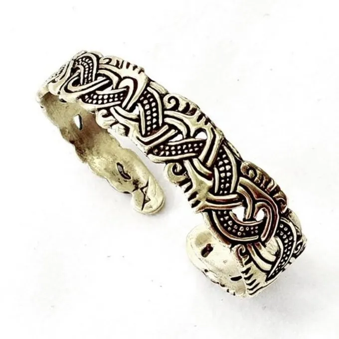 Vikingarmband Eiland Man, Verzilverd - Afbeelding 3