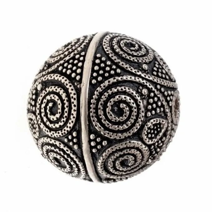 Vikingbaardkraal Uppland, Verzilverd - Afbeelding 2