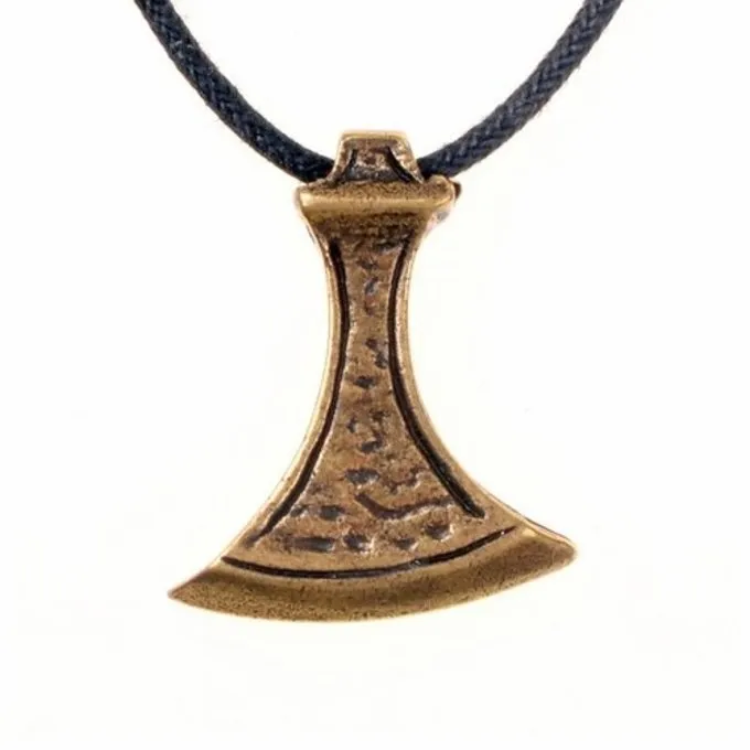 Vikingbijlsieraad, Messing