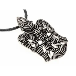 Vikingsieraad Gevleugelde Man Van Uppåkra, Verzilverd