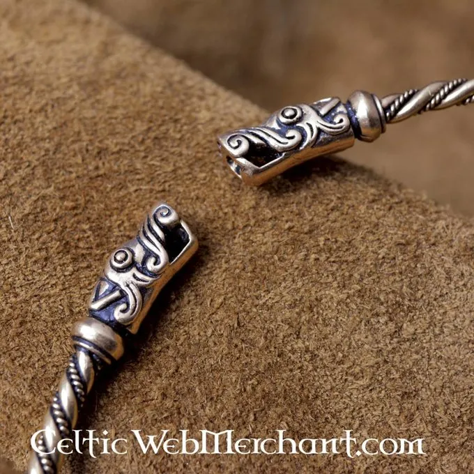 Vikingtorc Met Drakenkoppen