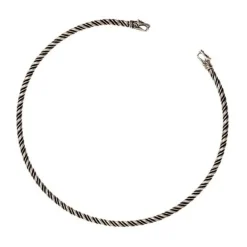 Vikingtorque Met Wolvenkoppen, Verzilverd