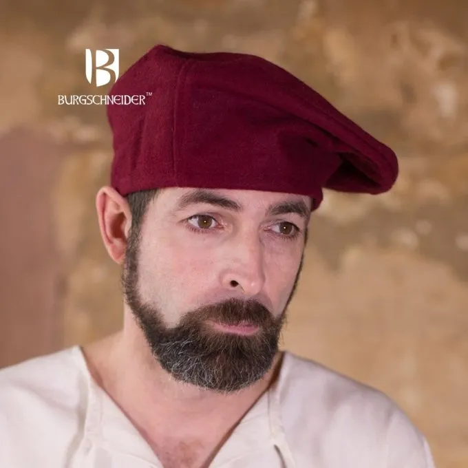 Burgschneider Wollen Baret Harald, Rood