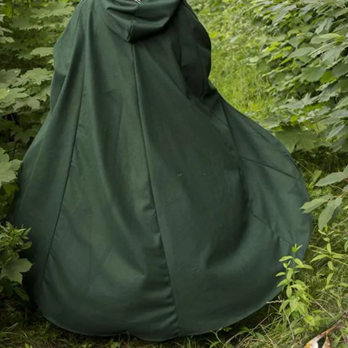 Epic Armoury Wollen Reismantel Groen - Afbeelding 4